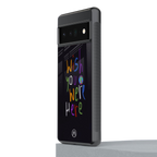 wish you were here back phone cover | glass case for google pixel 6 pro