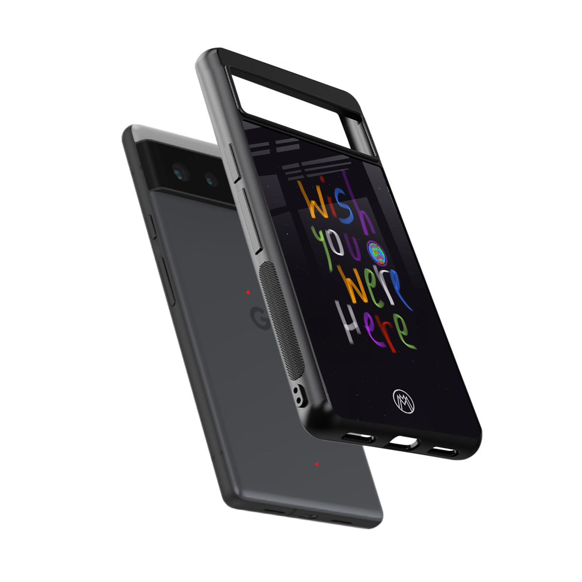 wish you were here back phone cover | glass case for google pixel 6