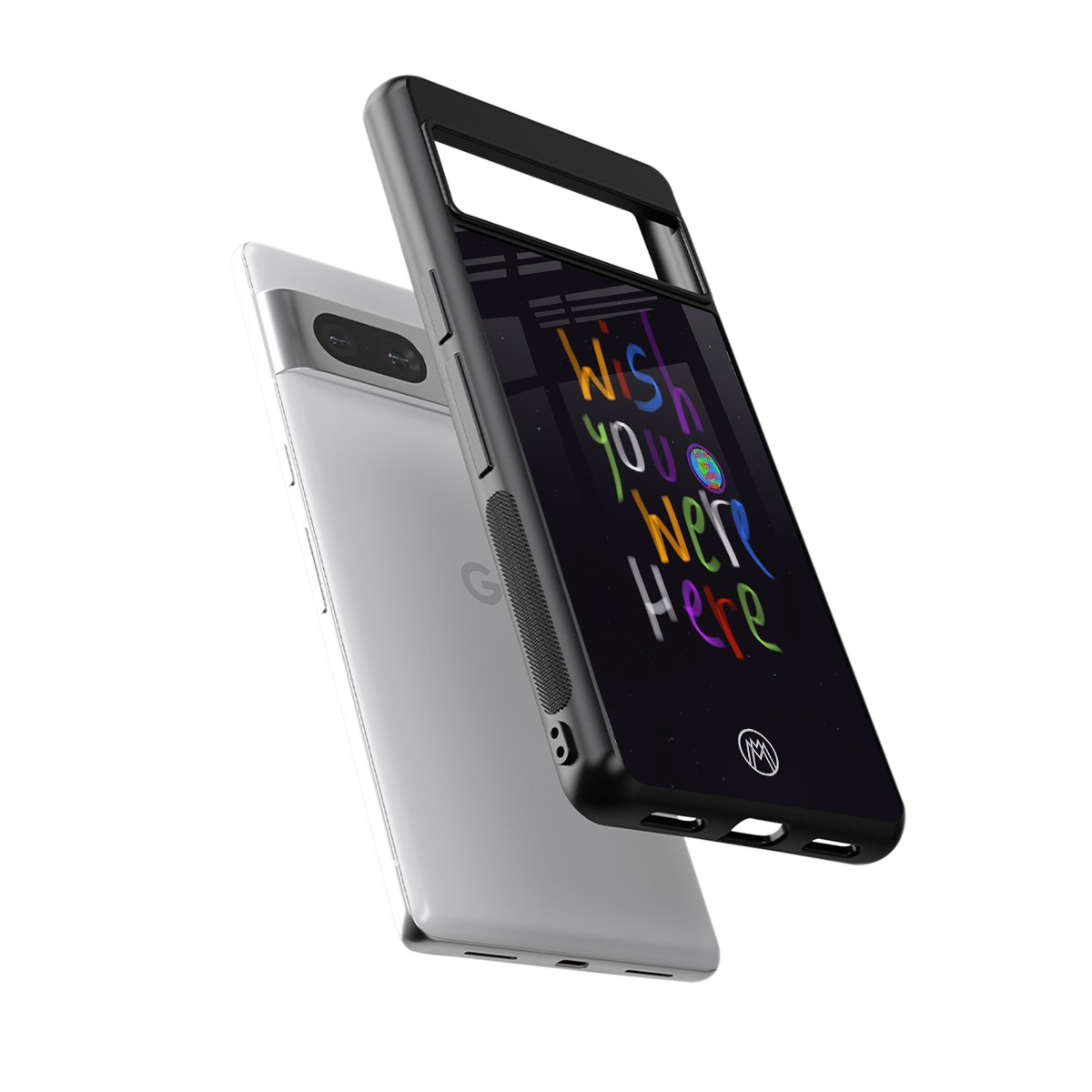 wish you were here back phone cover | glass case for Google Pixel 7