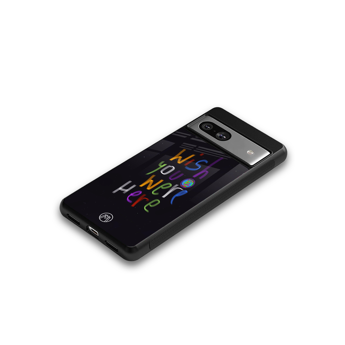 wish you were here back phone cover | glass case for Google Pixel 7A