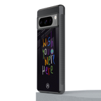 wish you were here back phone cover | glass case for google pixel 8 pro