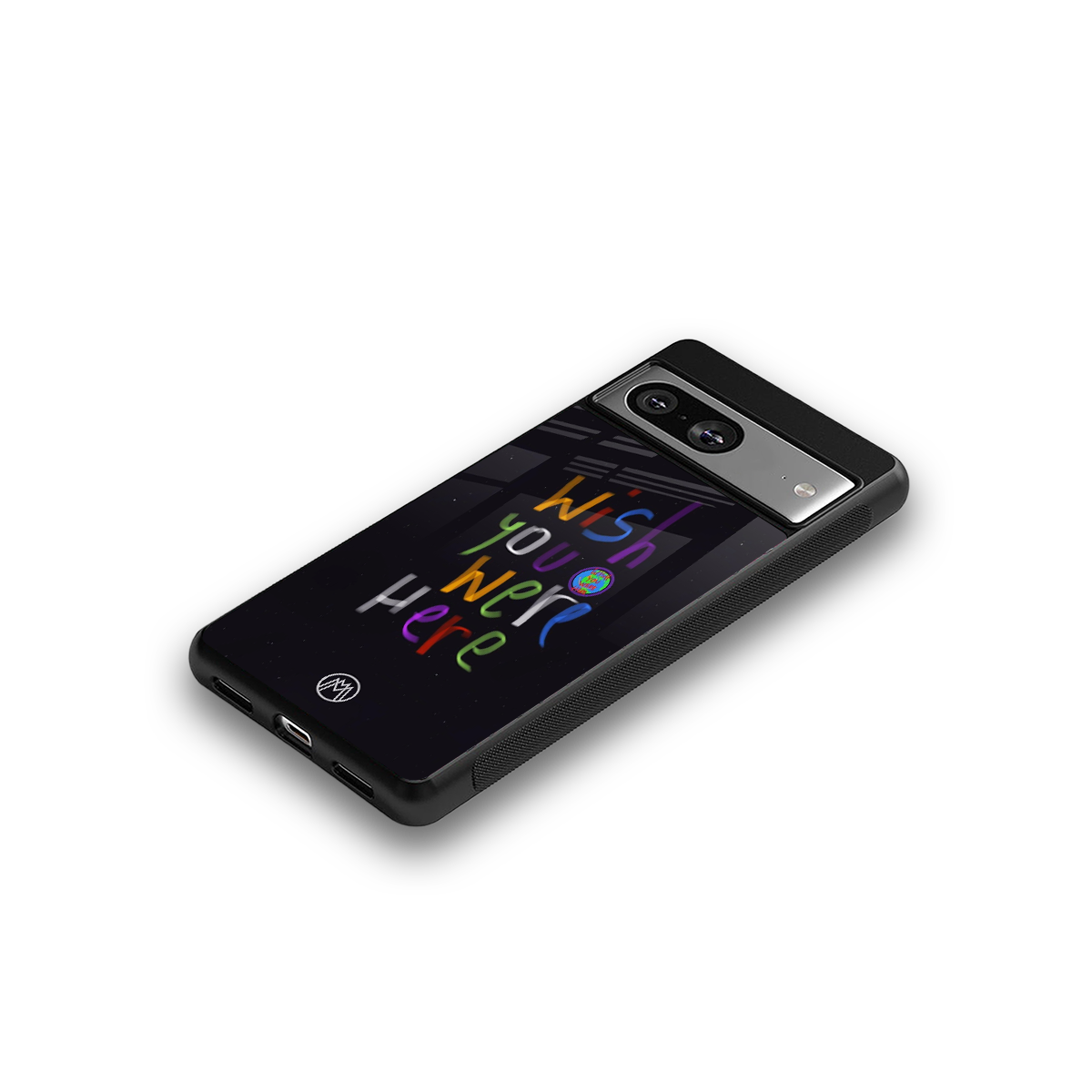 wish you were here back phone cover | glass case for Google Pixel 8
