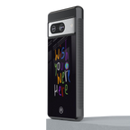 wish you were here back phone cover | glass case for Google Pixel 8