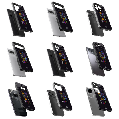 Durable Glass Back Mobile Case for iPhone, Samsung, OnePlus, Google Pixel, Redmi, Vivo, Oppo