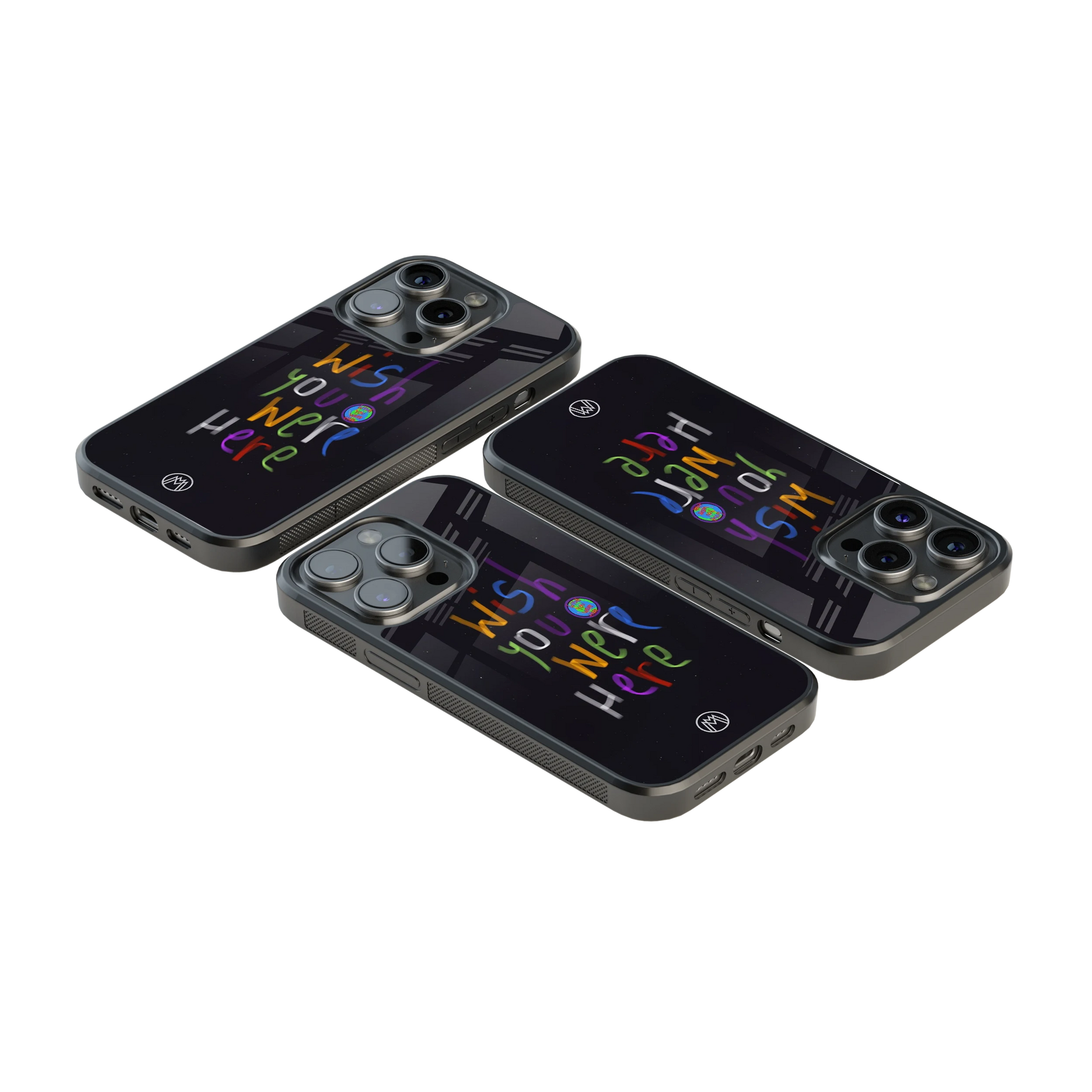 Luxury Glass Back Mobile Cover for iPhone, Samsung Galaxy, OnePlus, Pixel, Redmi & More