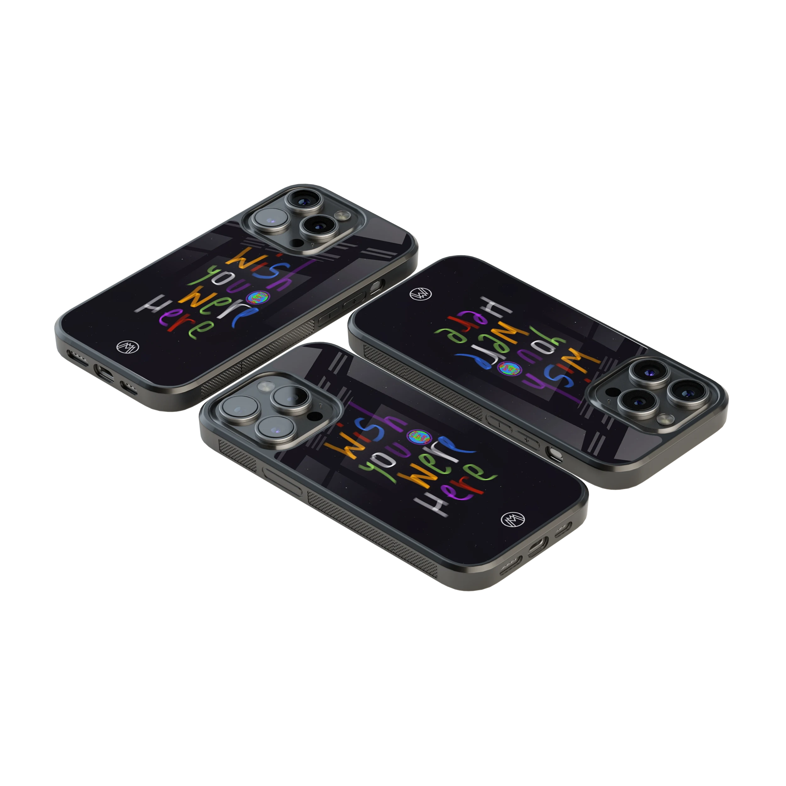 Luxury Glass Back Mobile Cover for iPhone, Samsung Galaxy, OnePlus, Pixel, Redmi & More