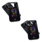 Trendy Glass Back Mobile Case for iPhone, Samsung, Redmi, OnePlus, Google Pixel, Motorola