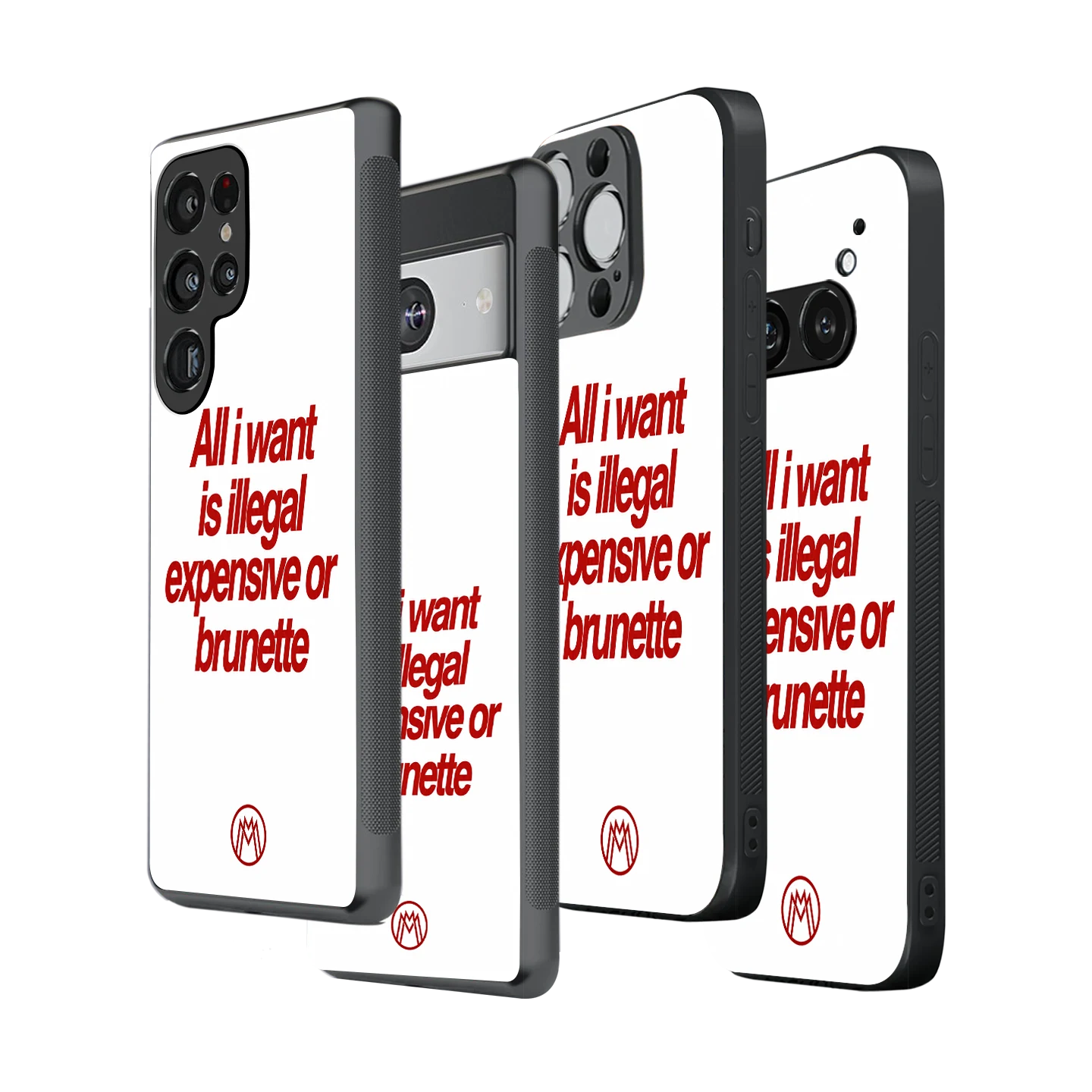 Stylish Glass Back Case for All Smartphones iPhone, Samsung, OnePlus, Pixel, Redmi, Oppo, Vivo, Motorola