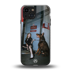 without warning back phone cover | glass case for iphone 13 mini