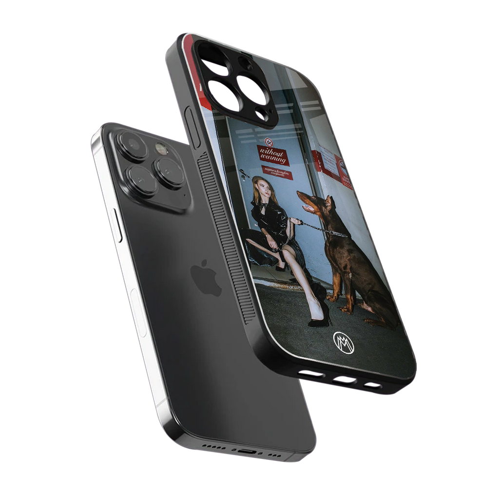 without warning back phone cover | glass case for iphone 13 pro