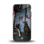 without warning back phone cover | glass case for iphone 13