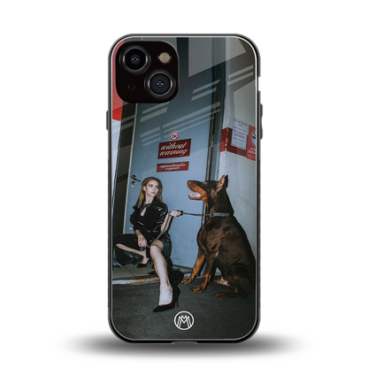 without warning back phone cover | glass case for iphone 13