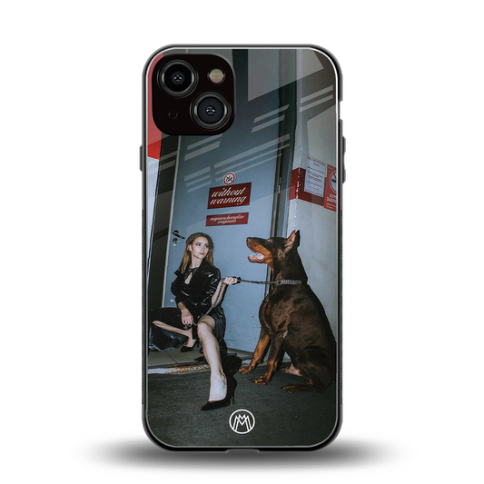 without warning back phone cover | glass case for iphone 13