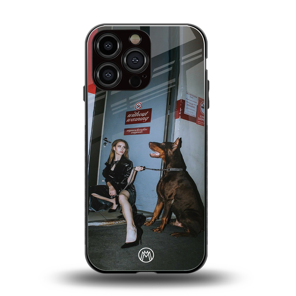 without warning back phone cover | glass case for iphone 14 pro max