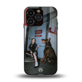 without warning back phone cover | glass case for iphone 14 pro
