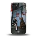 without warning back phone cover | glass case for iphone 15