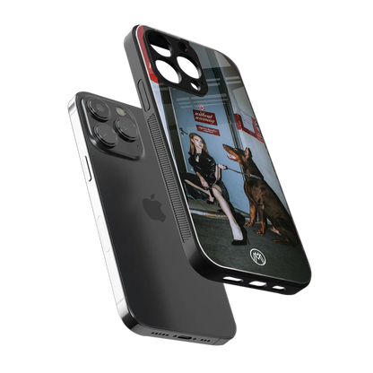 without warning back phone cover | glass case for iphone 16 pro max