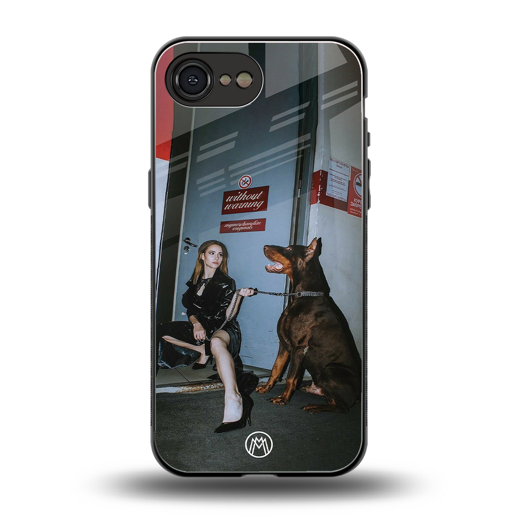 without warning back phone cover | glass case for iphone 16e