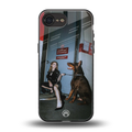 without warning back phone cover | glass case for iphone 16e