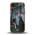 without warning back phone cover | glass case for iphone 16e