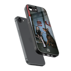 without warning back phone cover | glass case for iphone 16e