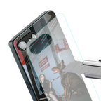 without warning back phone cover | glass case for iphone 16e