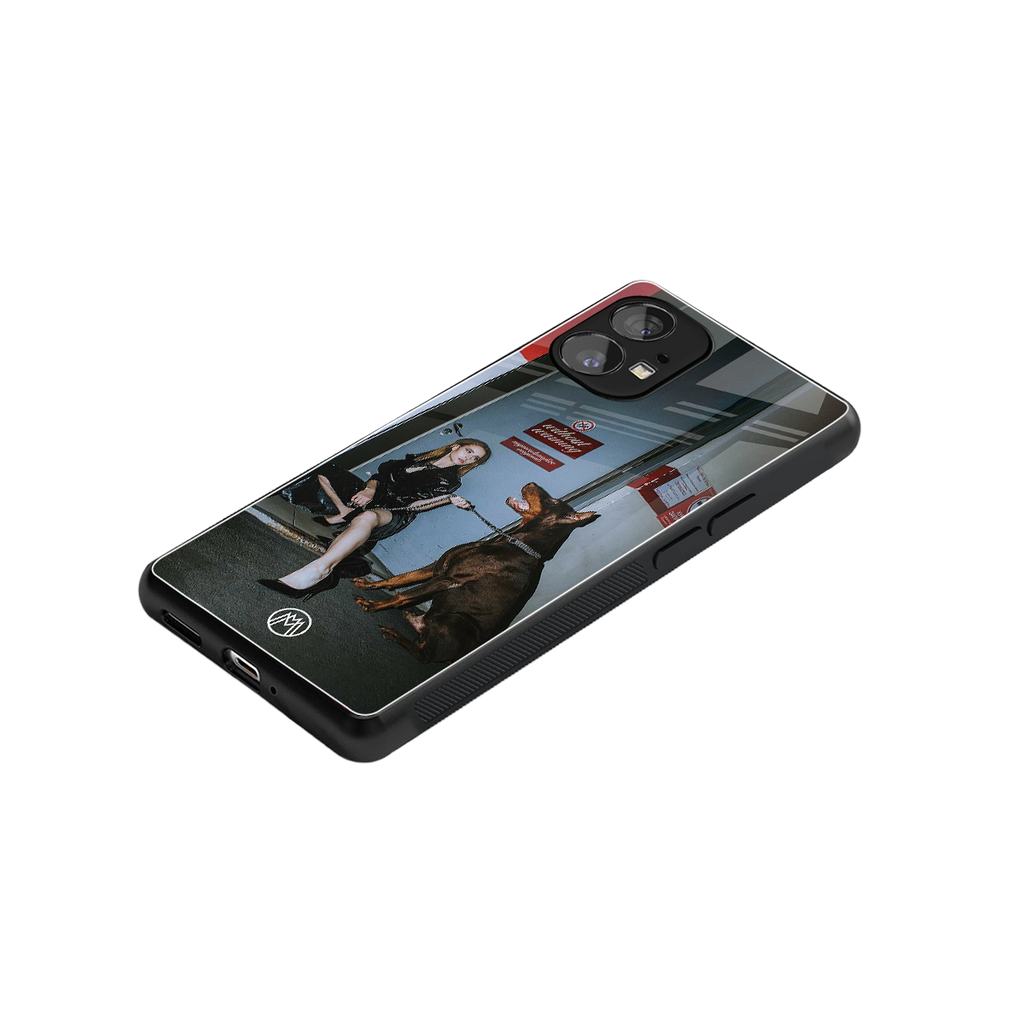 without warning back phone cover | glass case for nothing phone 1