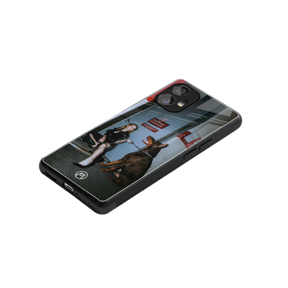 without warning back phone cover | glass case for nothing phone 1