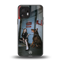 without warning back phone cover | glass case for nothing phone 2