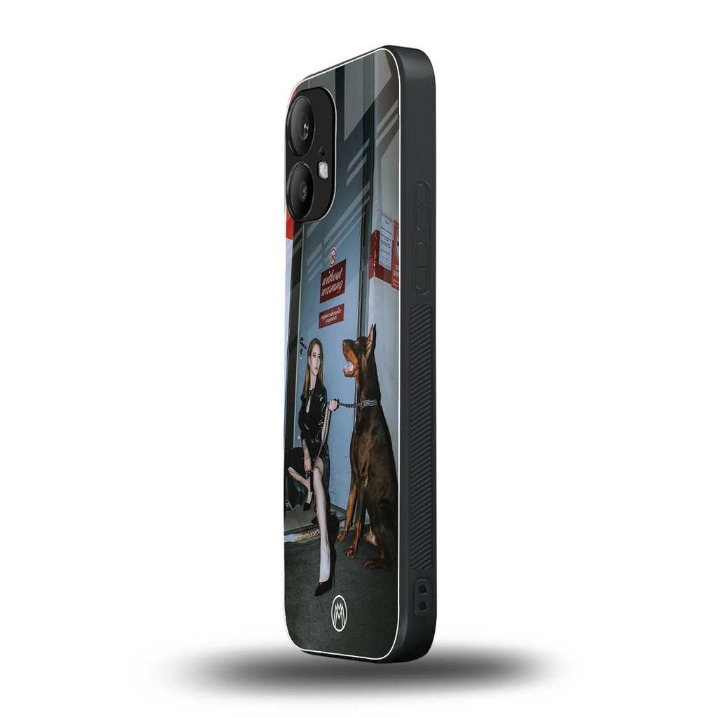 without warning back phone cover | glass case for nothing phone 2