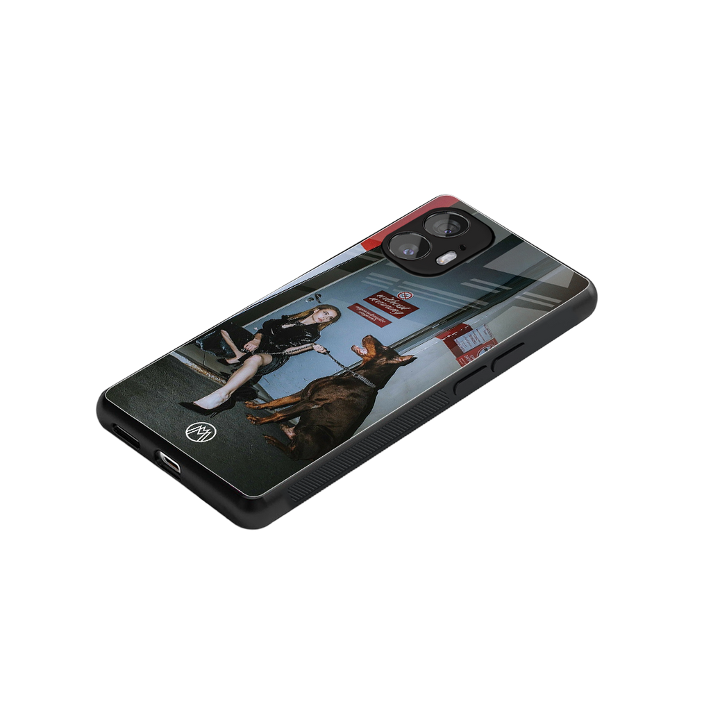 without warning back phone cover | glass case for nothing phone 2