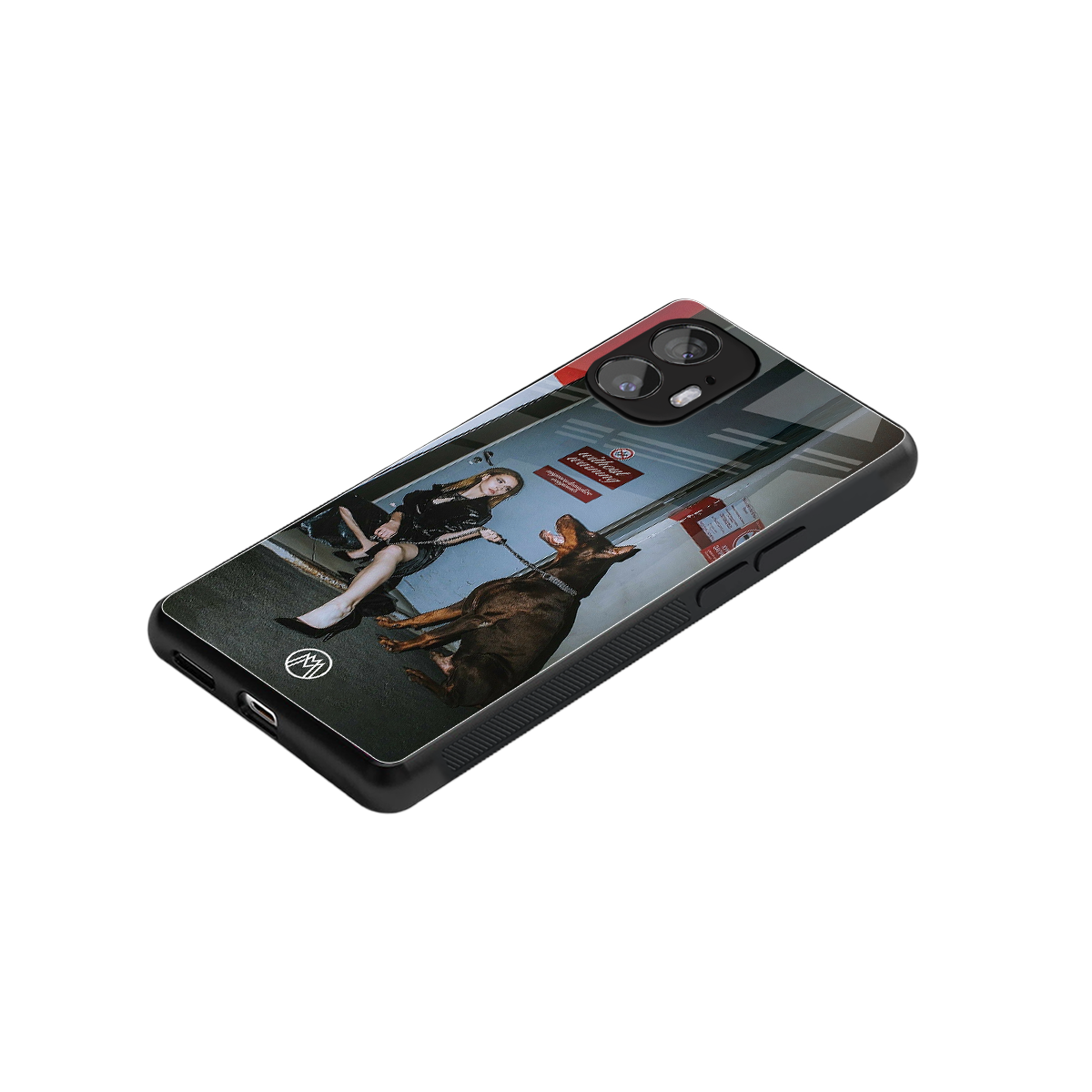 without warning back phone cover | glass case for nothing phone 2