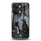 without warning back phone cover | glass case for oneplus nord 3