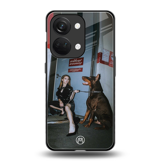 without warning back phone cover | glass case for oneplus nord 3