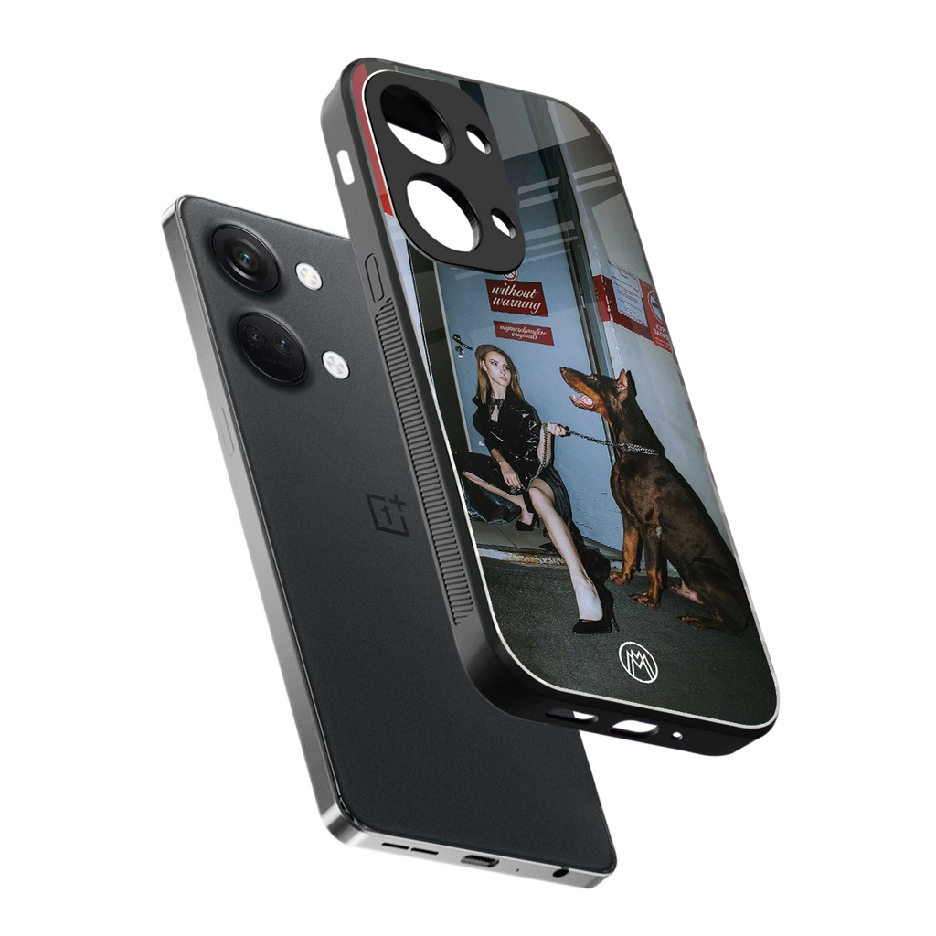 without warning back phone cover | glass case for oneplus nord 3