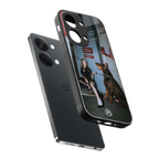without warning back phone cover | glass case for oneplus nord 3