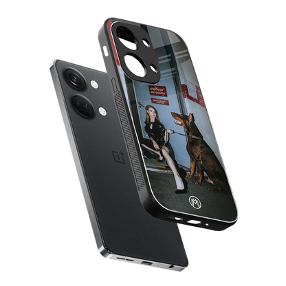 without warning back phone cover | glass case for oneplus nord 3