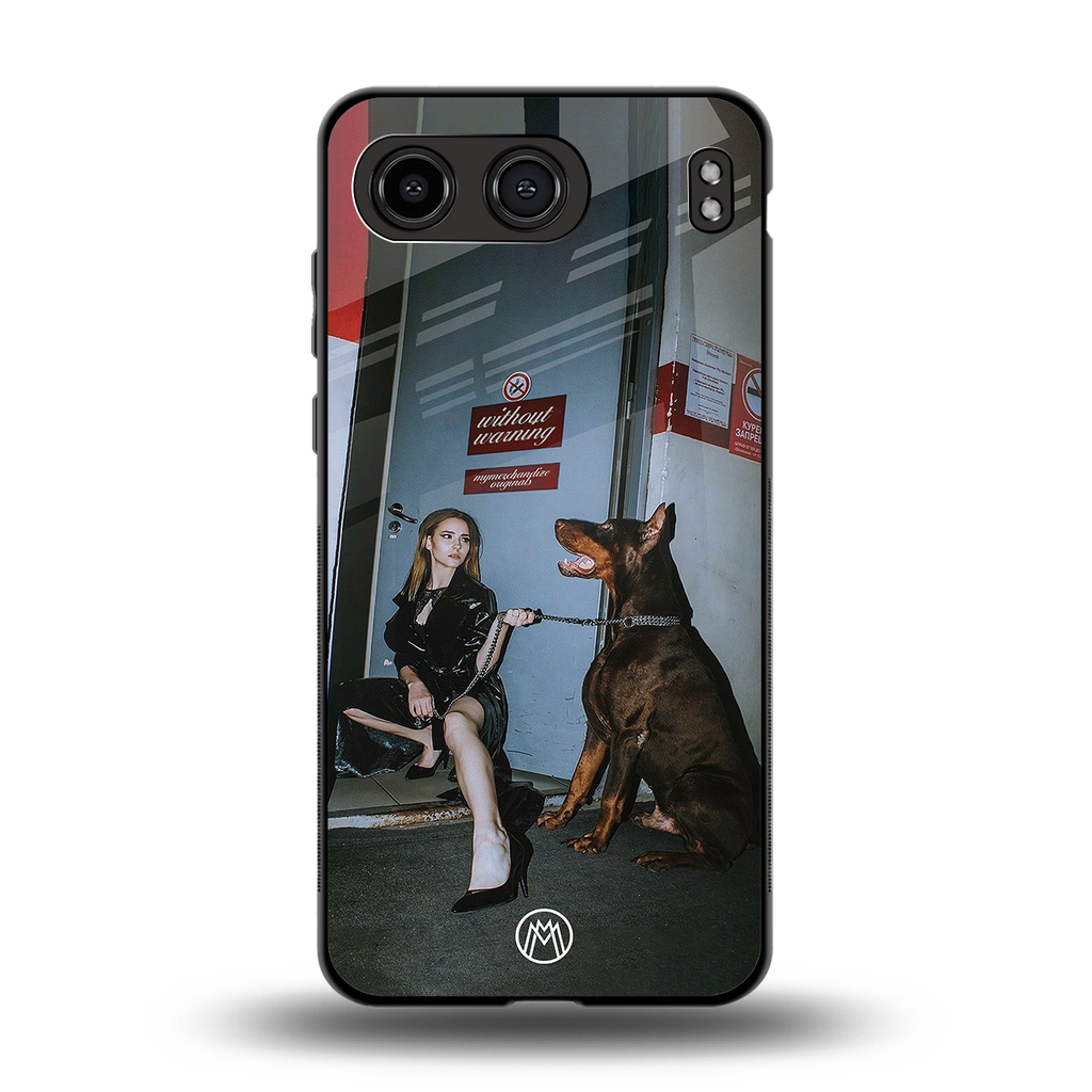 without warning back phone cover | glass case for oneplus nord 4