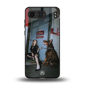 without warning back phone cover | glass case for oneplus nord 4