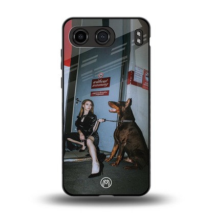 without warning back phone cover | glass case for oneplus nord 4