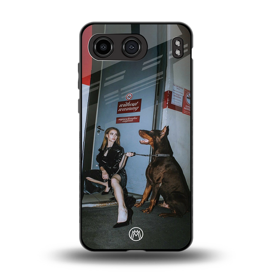 without warning back phone cover | glass case for oneplus nord 4