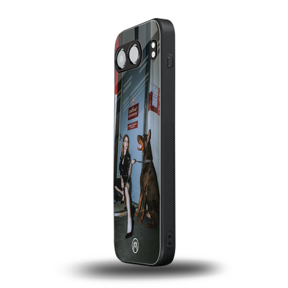 without warning back phone cover | glass case for oneplus nord 4