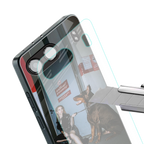 without warning back phone cover | glass case for oneplus nord 4