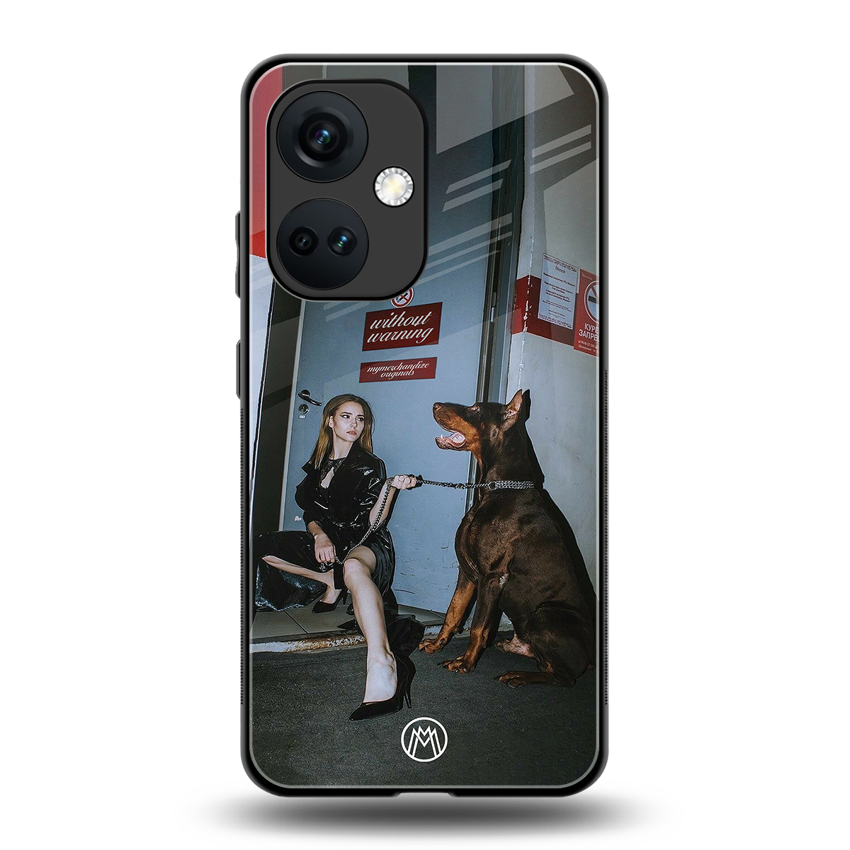 without warning back phone cover | glass case for oneplus nord ce 3