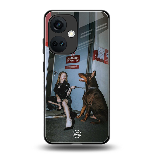 without warning back phone cover | glass case for oneplus nord ce 3