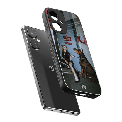 without warning back phone cover | glass case for oneplus nord ce 3