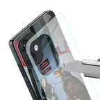 without warning back phone cover | glass case for oneplus nord ce 3