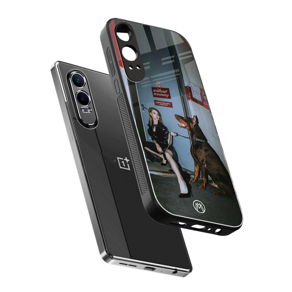 without warning back phone cover | glass case for oneplus nord ce 4 lite