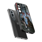 without warning back phone cover | glass case for oneplus nord ce 4