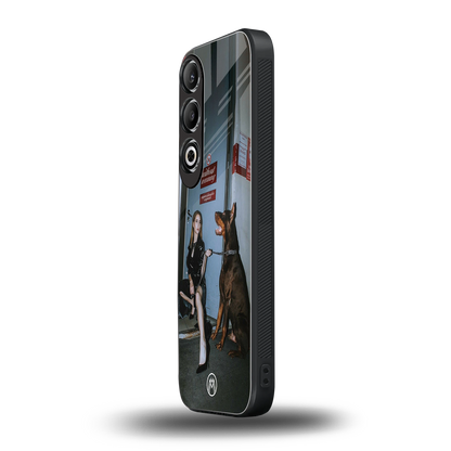 without warning back phone cover | glass case for oneplus nord ce 4